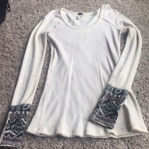 Free People long sleeved shirt